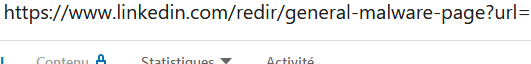 linkedin malware flag